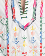 Load image into Gallery viewer, Boom Shankar Mia Embroidered Top White
