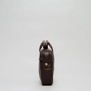 ATKM Marquis Leather Briefcase Australian Chestnut