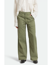 Load image into Gallery viewer, Brixton Vintage Military LW Pant Olive Surplus Pinstripe
