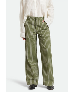 Brixton Vintage Military LW Pant Olive Surplus Pinstripe