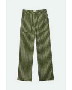 Brixton Vintage Military LW Pant Olive Surplus Pinstripe