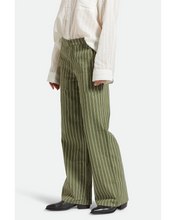 Load image into Gallery viewer, Brixton Vintage Military LW Pant Olive Surplus Pinstripe
