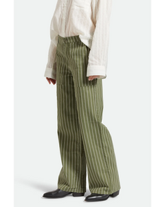 Brixton Vintage Military LW Pant Olive Surplus Pinstripe