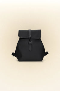 RAINS Bucket Backpack Black
