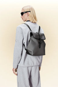 RAINS Bucket Backpack Metallic Grey