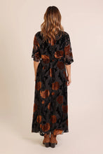 Load image into Gallery viewer, Traffic People Burnout Millie Dress Black
