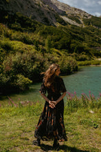 Load image into Gallery viewer, Traffic People Burnout Millie Dress Black
