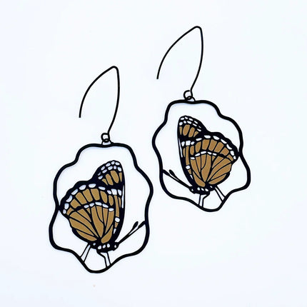 DENZ Monarch Butterfly Earrings