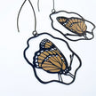 DENZ Monarch Butterfly Earrings