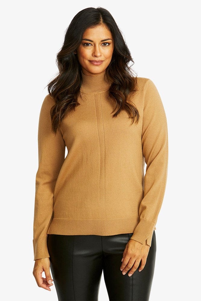 Ping Pong Merino Turtle Neck Pullover Butterscotch