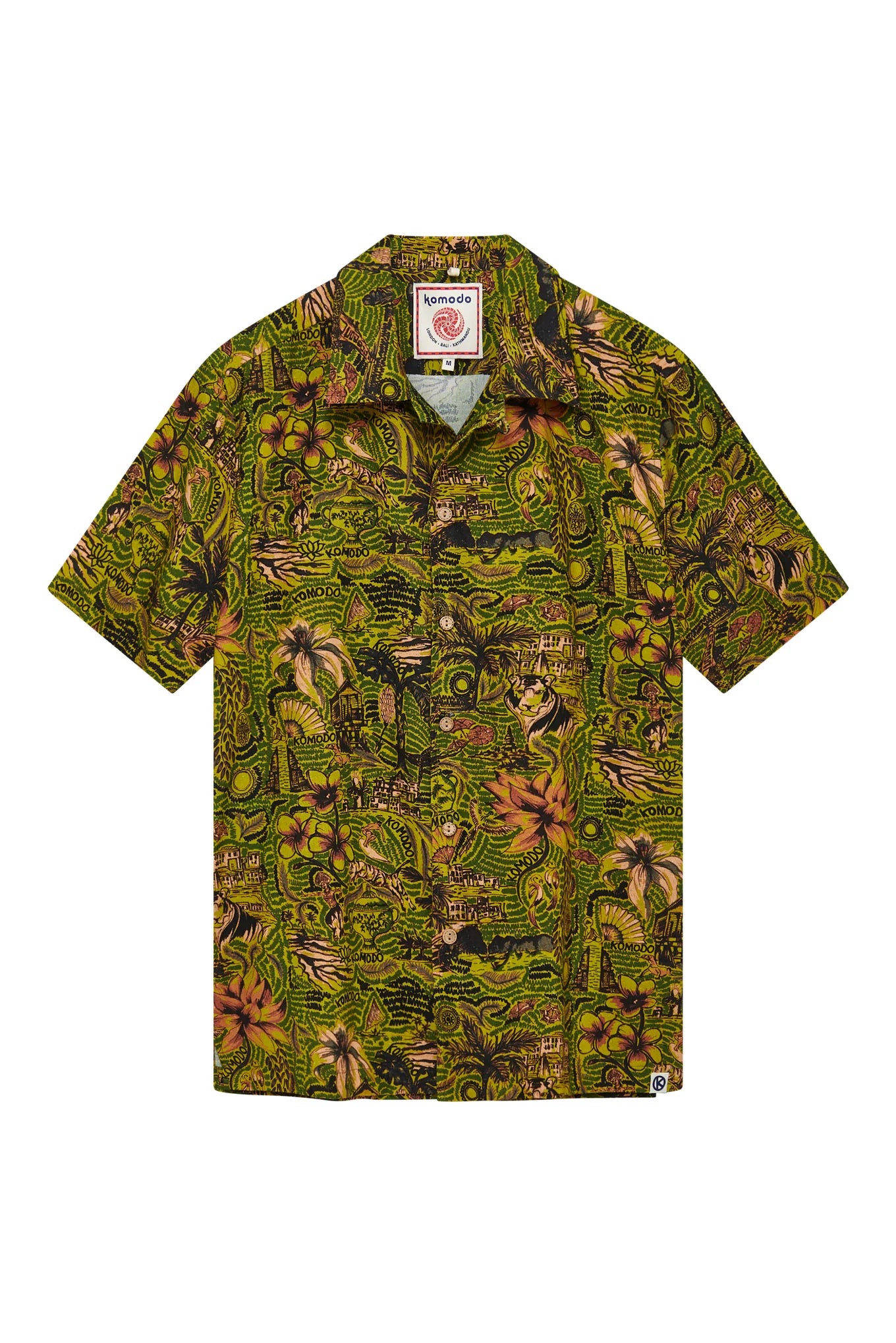 Komodo Spindrift Shirt Come To Bali Green