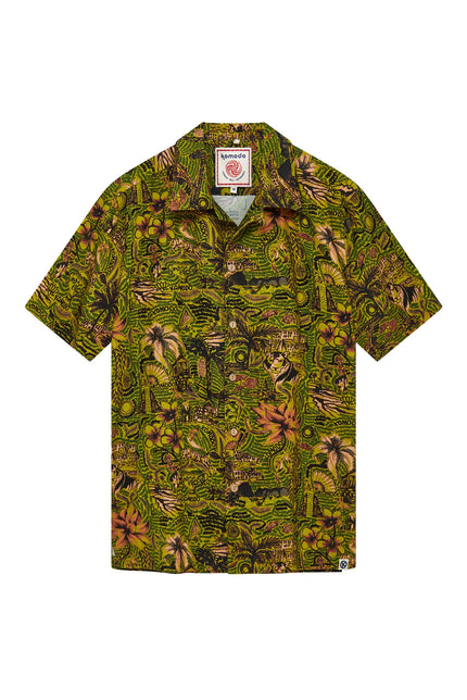 Komodo Spindrift Shirt Come To Bali Green