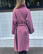 Load image into Gallery viewer, Cinnamon Creations Wool Blend Trenchcoat Pink
