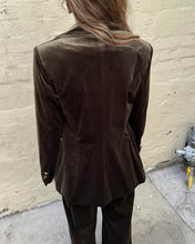 Load image into Gallery viewer, Italian Star Jets Velvet Jacket Khaki
