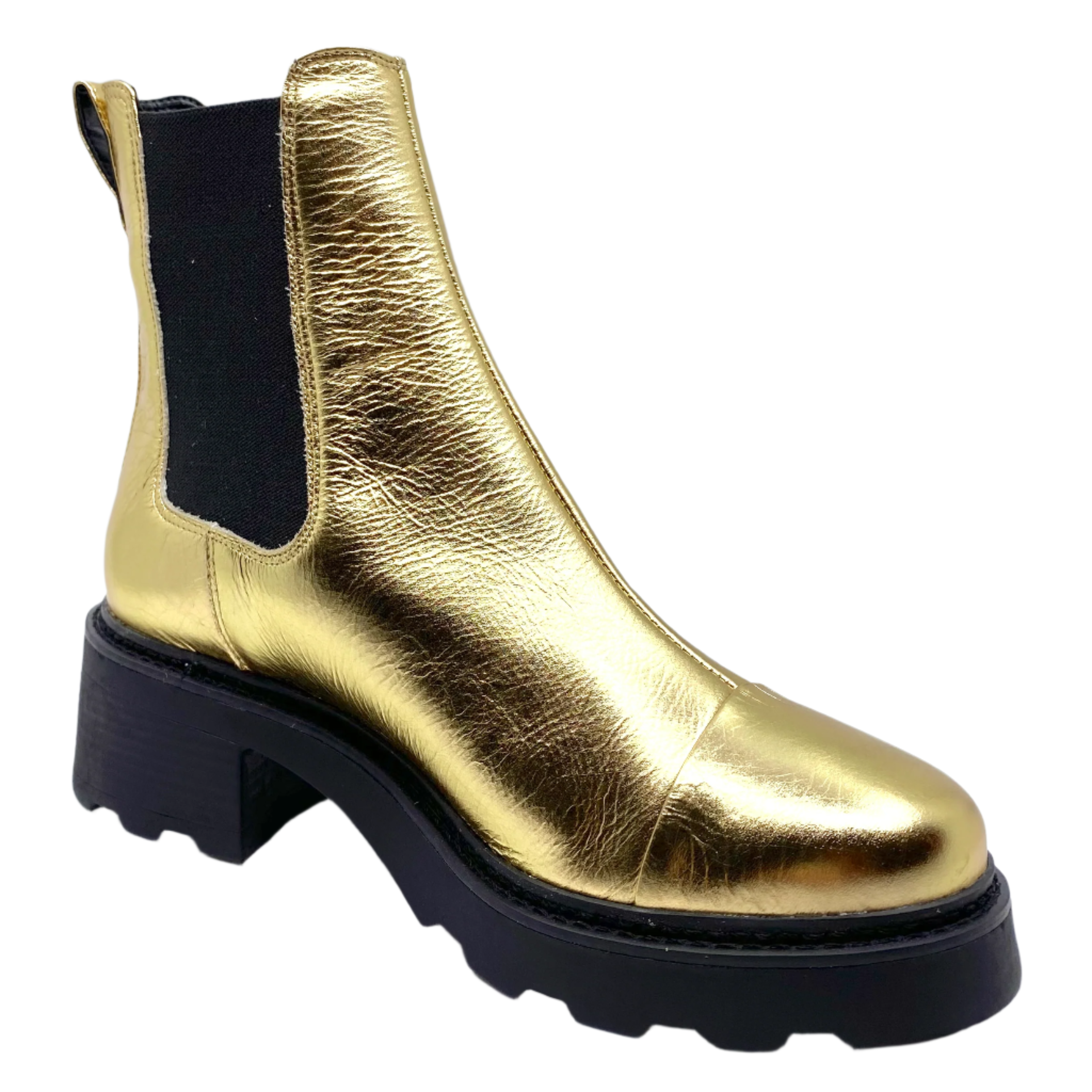 Carrano Ruby Spechio Amassado Gold Leather