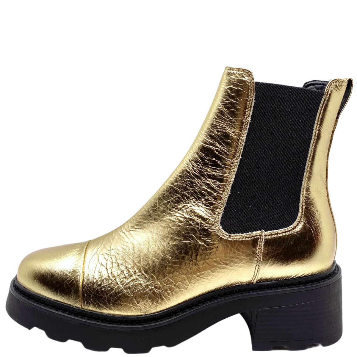 Carrano Ruby Spechio Amassado Gold Leather