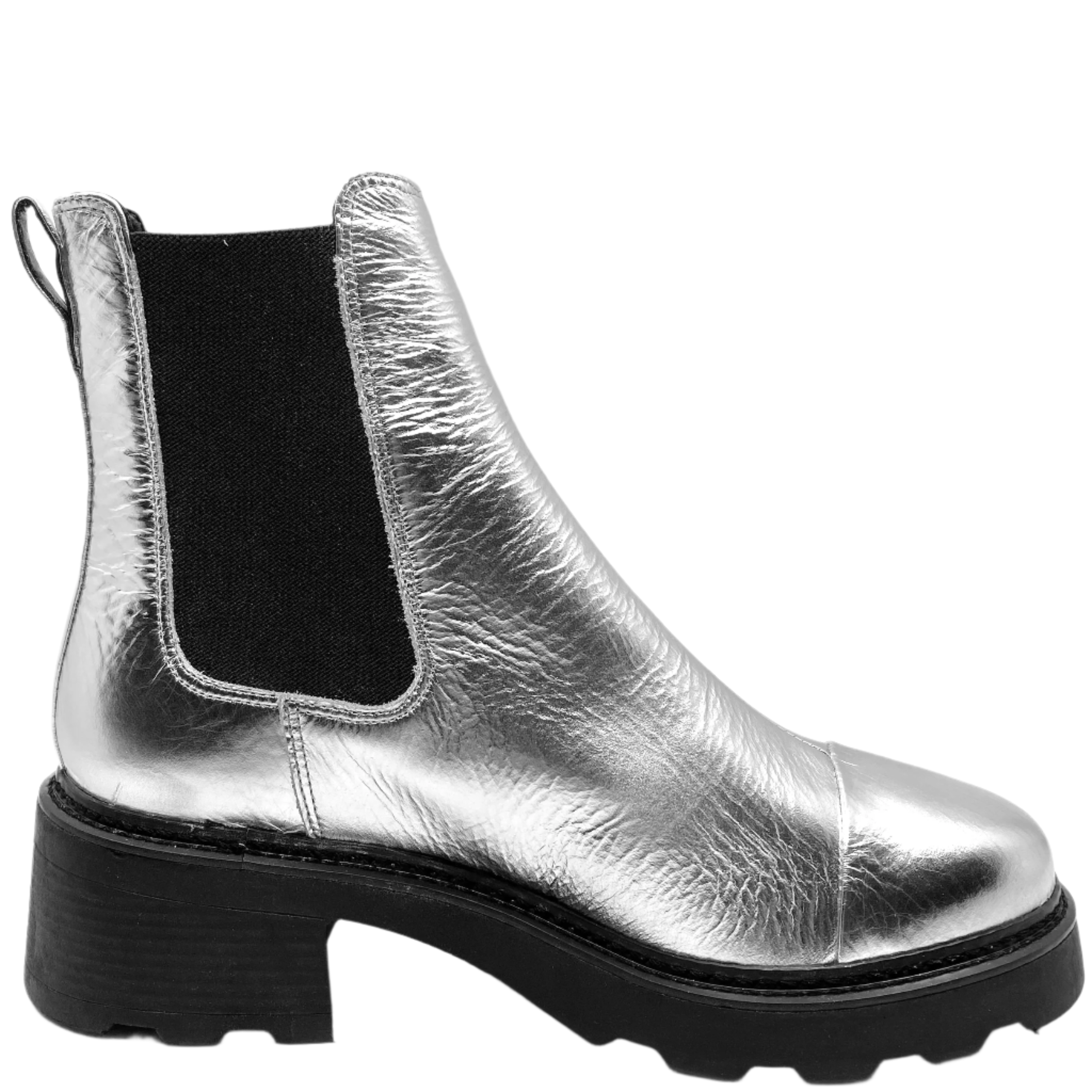 Carrano Ruby Spechio Amassado Silver Leather
