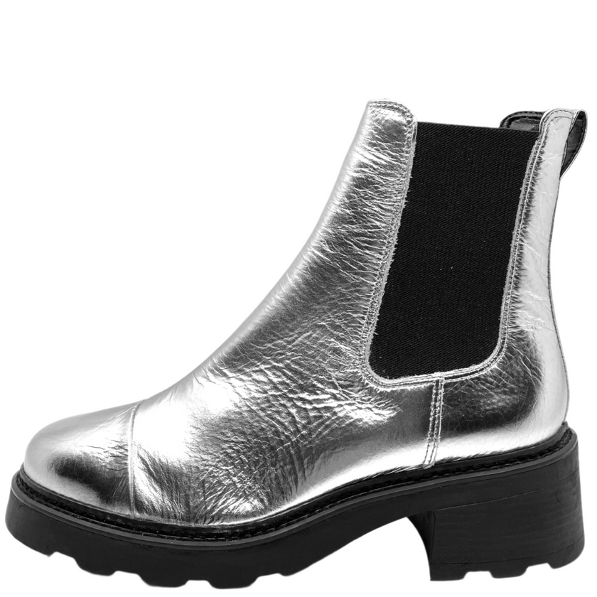 Carrano Ruby Spechio Amassado Silver Leather