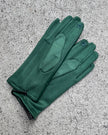 Cinnamon Creations GL031 Faux Leather Glove Green
