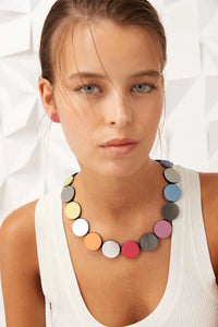 Iskin Sisters IS23 Colours Circle Necklace