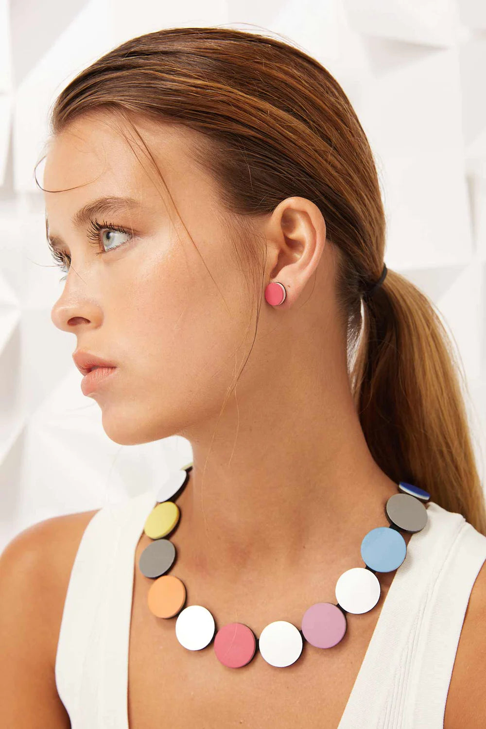 Iskin Sisters IS23 Colours Circle Necklace