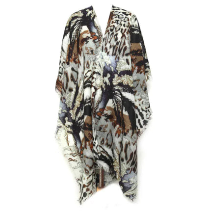 Namaskar CP-20 Cape Animal Print