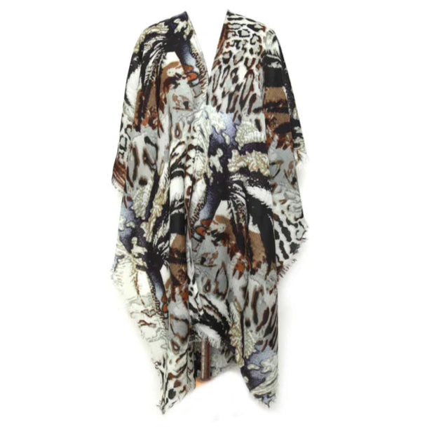 Namaskar CP-20 Cape Animal Print
