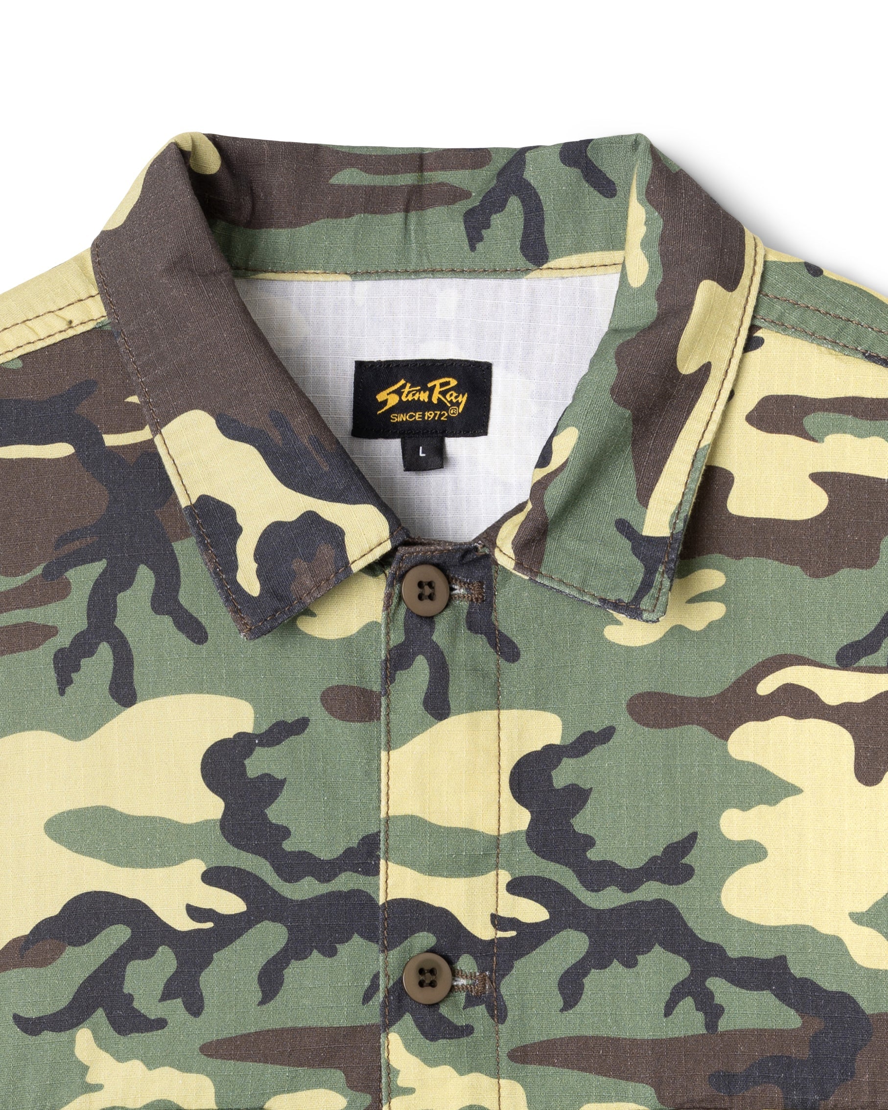 Stan Ray CPO Shirt Woodland DPM Ripstop
