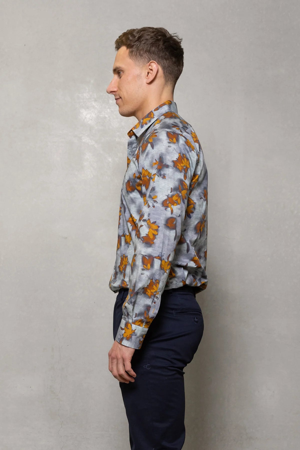 Cutler & Co Blake L/S Shirt Copper