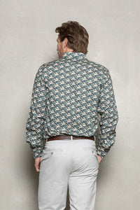 Cutler & Co Nigel L/S Shirt Stormy Seas