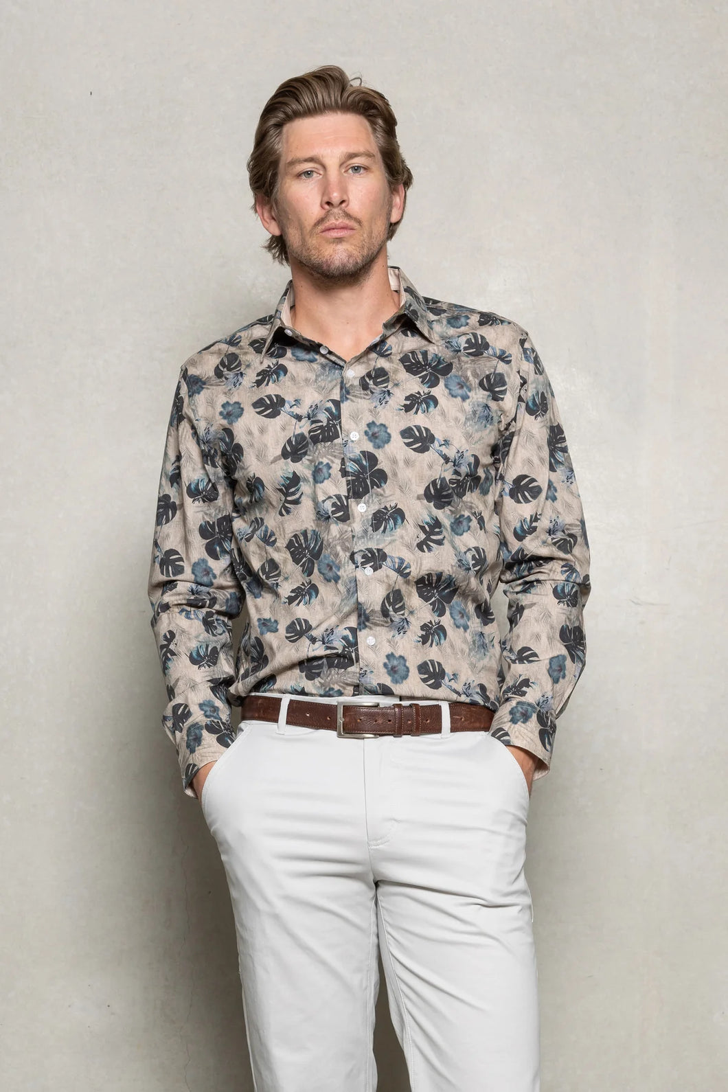 Cutler & Co Nigel L/S Shirt Sage