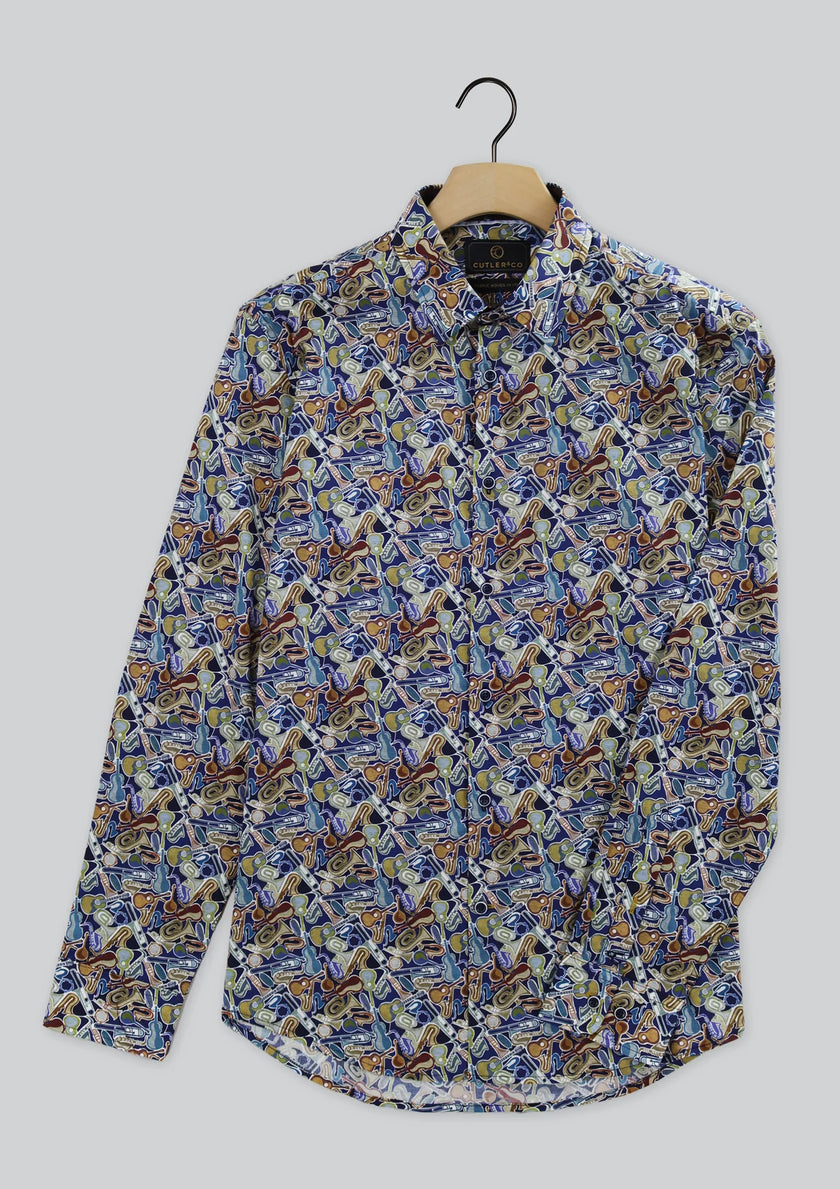 Cutler & Co Beaumont LS Shirt Passion