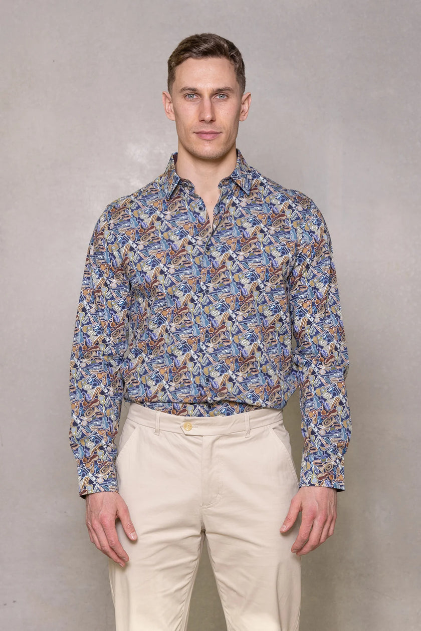 Cutler & Co Beaumont LS Shirt Passion