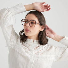 Load image into Gallery viewer, Captivated Eyewear Maya Readers Dark Tort
