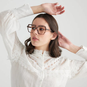 Captivated Eyewear Maya Readers Dark Tort