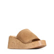 EOS Caria Wedges Tan Suede