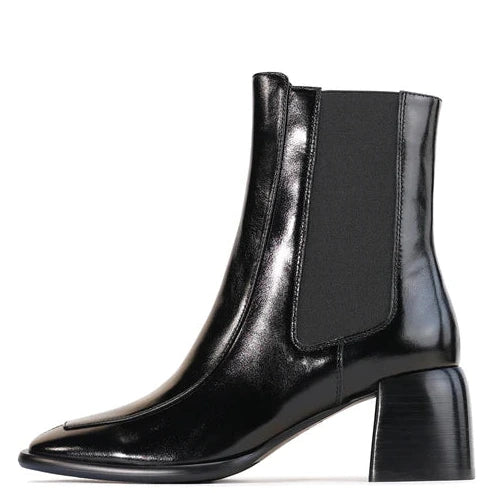 EOS Charcoal Chelsea Boots Black Leather