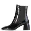 EOS Charcoal Chelsea Boots Black Leather