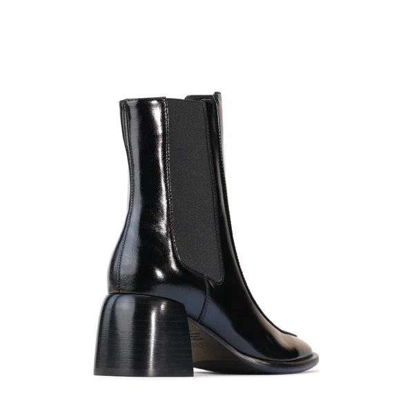 EOS Charcoal Chelsea Boots Black Leather