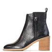 EOS Charity Zip Ankle Boot Nero Leather