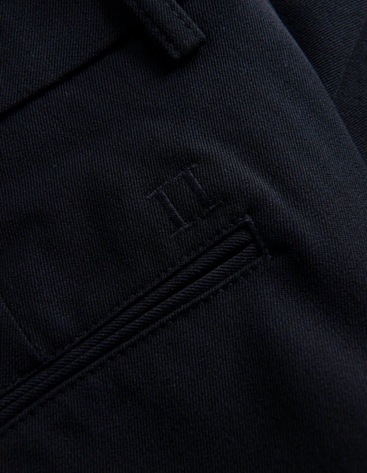 Les Deux Como Reg Suit Pants Dark Navy