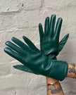 Cinnamon Creations GL031 Faux Leather Glove Green