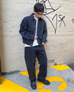 Carhartt WIP Snake Landon Pant Camo, Black stone wash