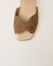Gaimo Darian Espadrille Heels Moka/ Platino