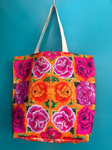 Anna Chandler Design Double Sided Canvas Bag Mexicana