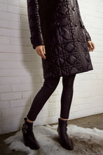 Load image into Gallery viewer, DEA Marmont Leather Coat Black
