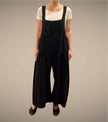 Tibet House AS41 Thick Cotton 3 Pocket Overalls Black