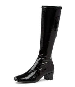 Django & Juliette Hayleys Black Stretch Patent