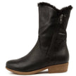 Django & Juliette Rudo New Black Leather Black Fur