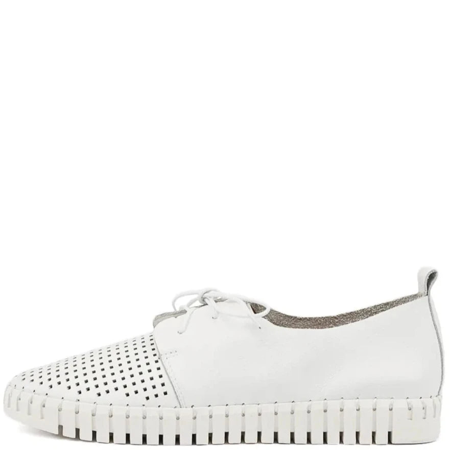 Django & Juliette Huston Sneakers White Leather